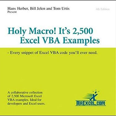 2500 Excel VBA Examples