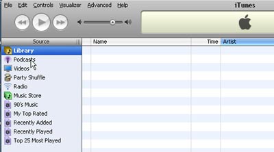 Blank Itunes