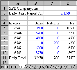 Totals From 31 Daily Worksheets Mrexcel Challenges Mrexcel Publishing