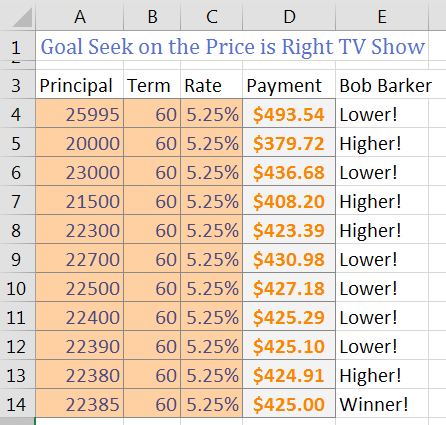 Sample Data Set