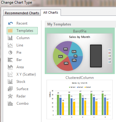 Change Chart Type