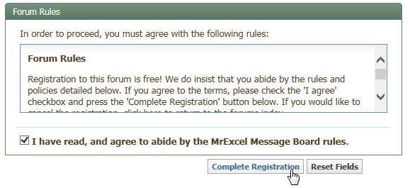 Forum Rules