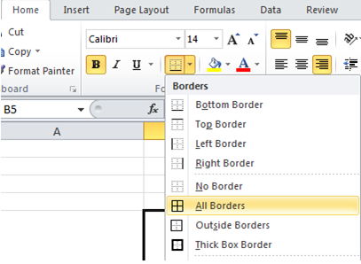 Calendar borders