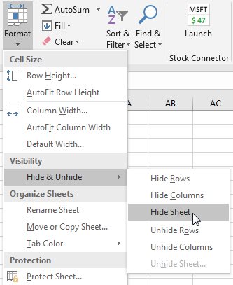 Excel is Revealing Protected Very Hidden Worksheets - Excel Tips