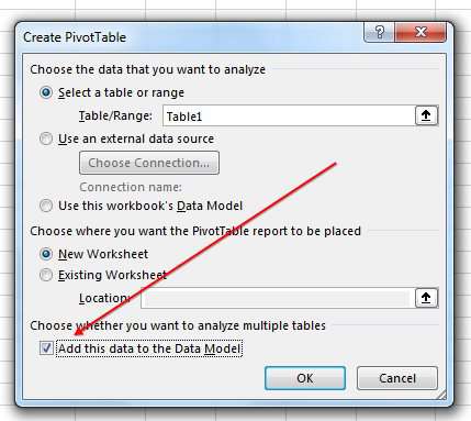 how do i use pivot tables in excel 2013