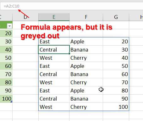 Excel Formulas Now Spill Into Adjacent Cells - Major Calc Engine Change -  Breaking News - Excel Tips - MrExcel Publishing