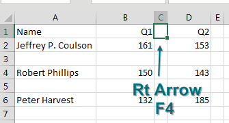 how to alt f4 in excell