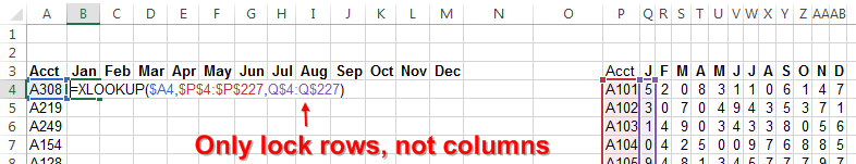 Multiple Columns of XLOOKUP