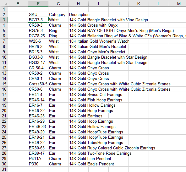 Lookup Table