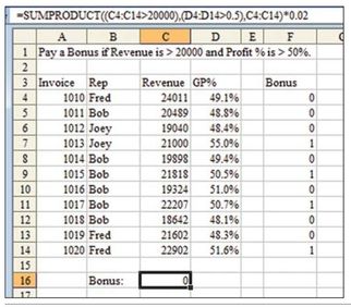 Figure 9. You would think Excel’s Boolean logic rules could handle this.