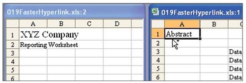 Figure 72. You want to repeat the titles and headings at the top of each printed page.