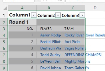 Better ESPN Fantasy Draft Recap In Excel Free Download - 2426 