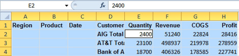 After pasting to a new workbook, you get just the subtotal rows. 