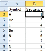 After sorting by A, removing the blank rows, then sorting by B, the blank rows are gone AND the data is in the original sequence. You can now delete column B. 