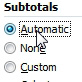 Go to Field Settings for the Years field and set the Subtotals to Automatic.