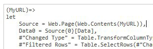 In the Advanced View in Power Query, type these at the start of the query to turn it into a function:
(MyURL)=>
let
---
later, in the query definition, change URL to say MyURL