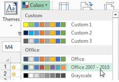 Transform Black-and-White Spreadsheets to Color by Using a Table ...