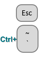 Just under the Escape key, there is a key with a Tilde and a Grave Accent. Hold down Ctrl and press this key to toggle into Show Formulas Mode.