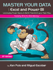 Cover for the book Maste Your Data With Excel and Power BI - Leveraging Power Query to Get & Transform Your Task Flow.