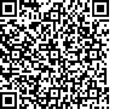 A QR code that leads to a survey.