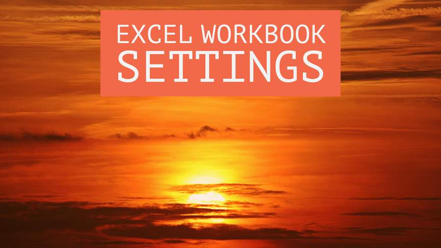 Workbook Defaults