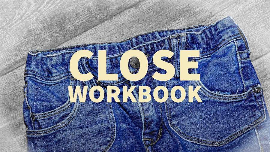 Excel Shortcut - Close Workbook