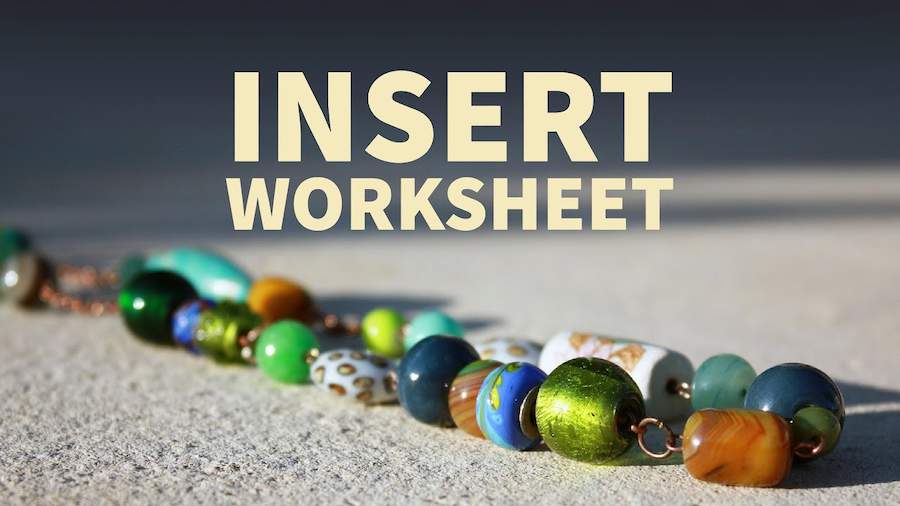 Shortcut Key To Insert Worksheet In Excel