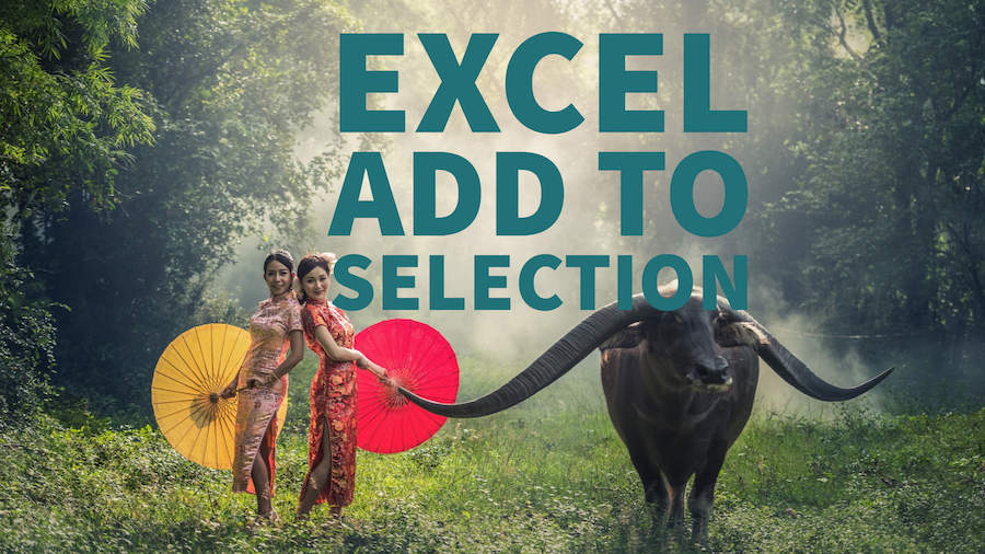 Excel Shortcuts - Add to Selection