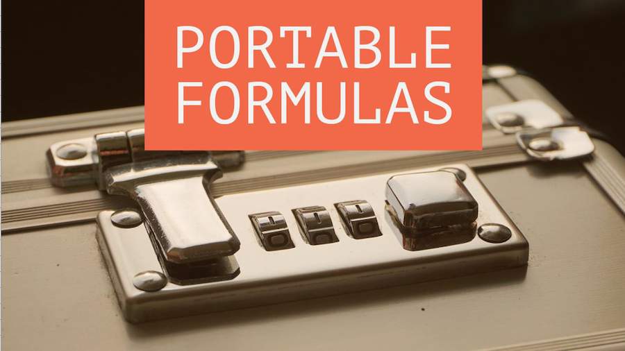 Power Pivot Portable Formulas