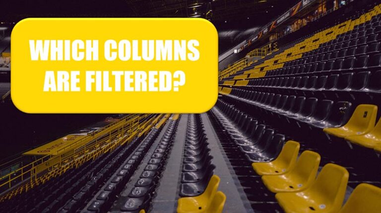 How To Add Filtered Columns In Excel