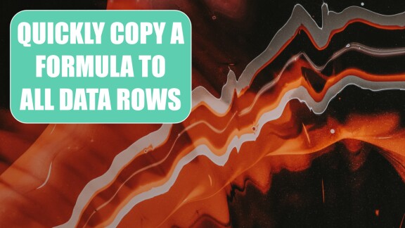 How To Select All Data Rows In Excel