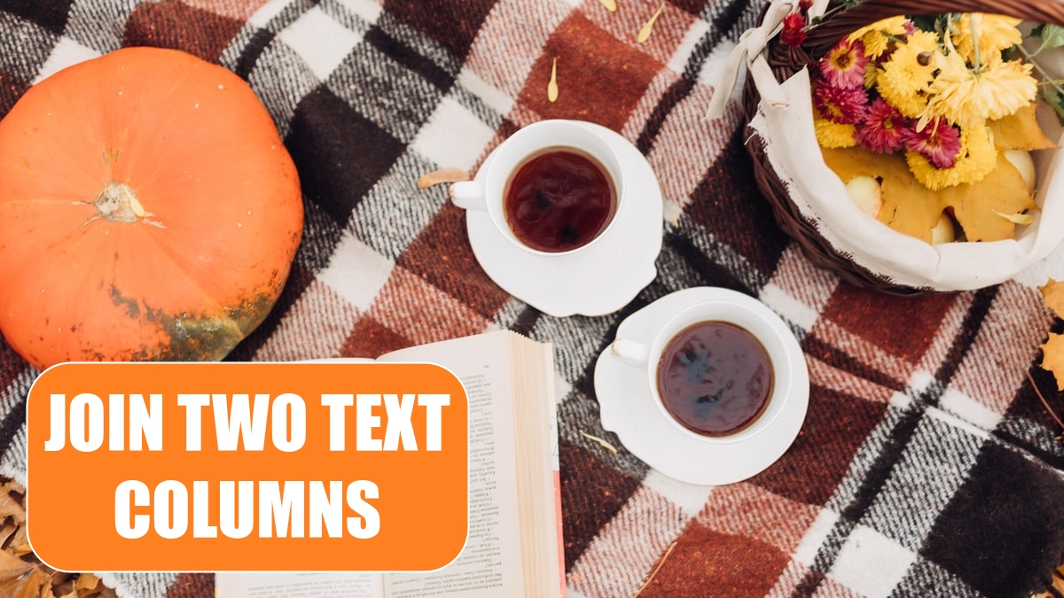 Join Two Text Columns