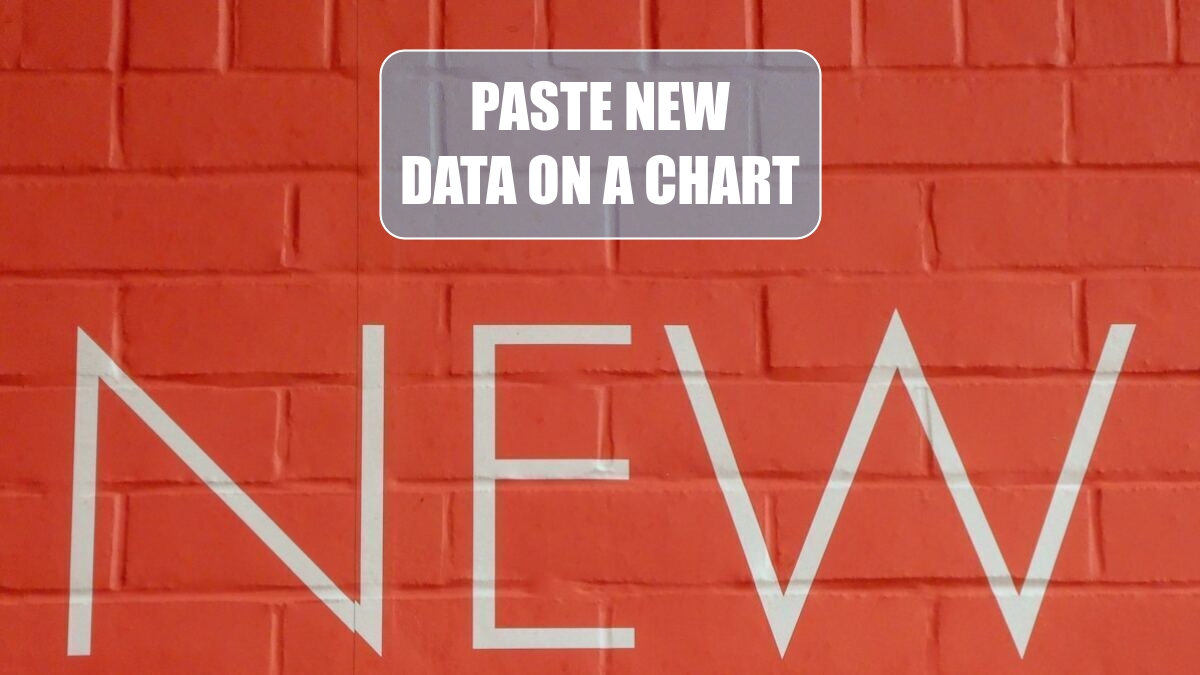 Excel 2024 Paste New Data On A Chart 