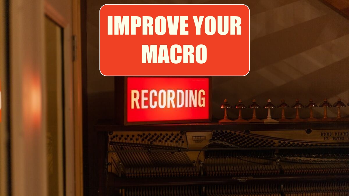 Excel 2024: Improve Your Macro Recording