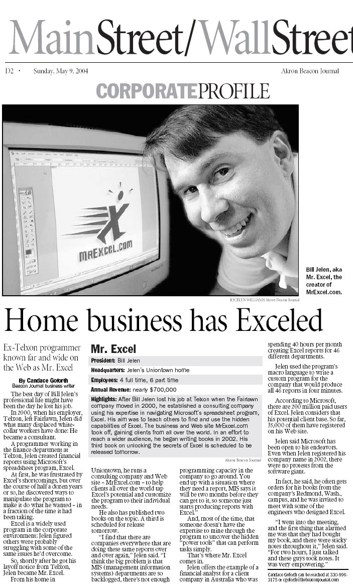 Akron Beacon Journal - May 9, 2004