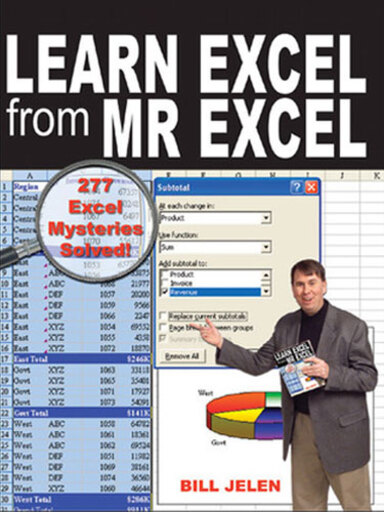 Learn Excel from MrExcel - MrExcel Products - MrExcel Publishing