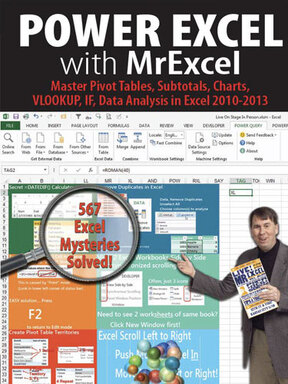 Power Excel with MrExcel - MrExcel Products - MrExcel Publishing