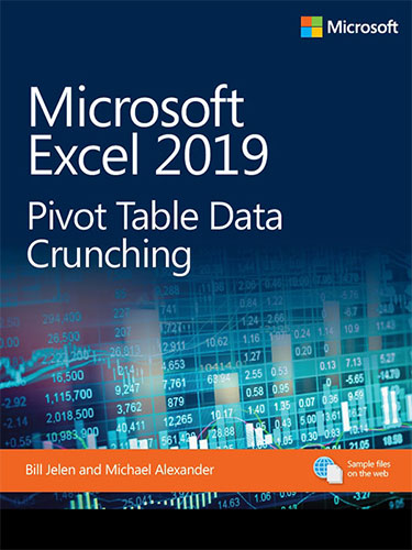 Microsoft Excel 2019 Pivot Table Data Crunching