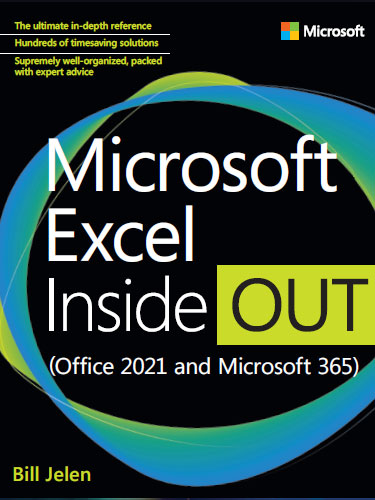 Microsoft Excel Inside Out (Office 2021 and Microsoft 365)