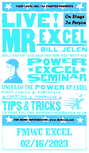 MrExcel Seminar at SLOVENIA