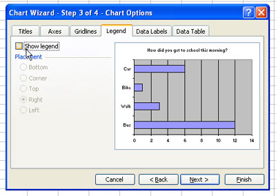 excel assignment for middle school students