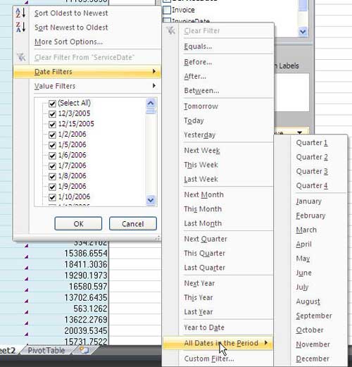 create pivot tables in excel 2010